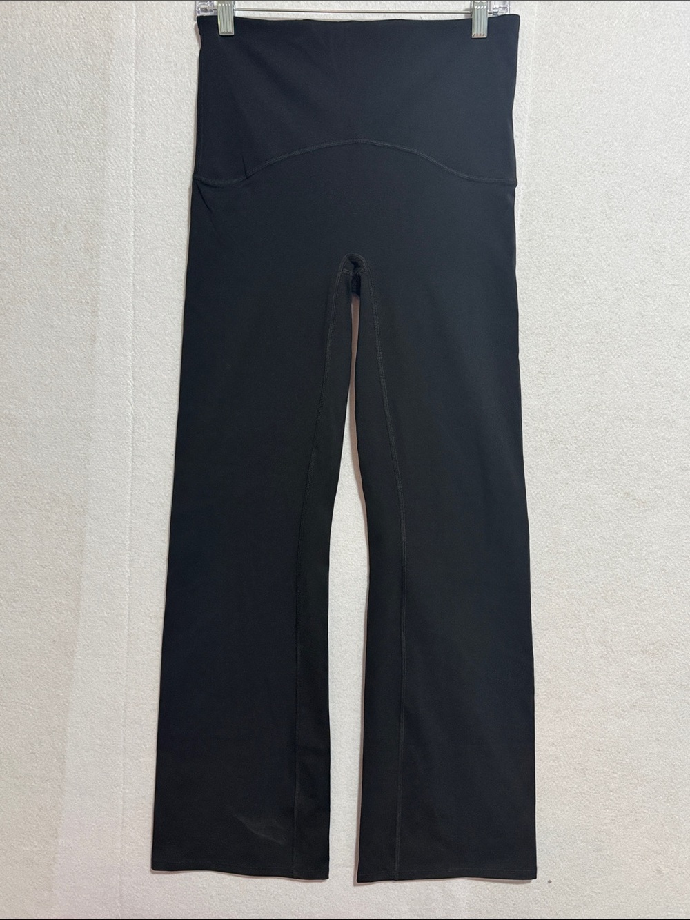 SPANX Black Wide-Leg Pull-On Booty Boost Yoga Leggings